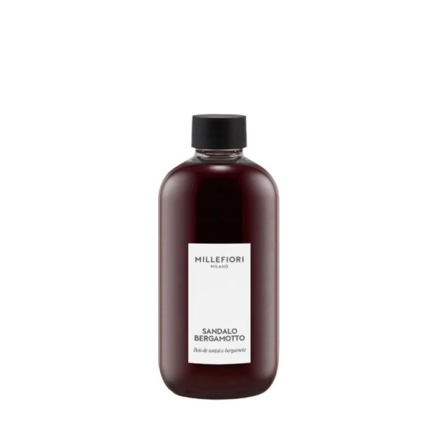 Sandalo Bergamotto - Millefiori- Milano - uzupełniacz do pałeczek zapachowych 250 ml