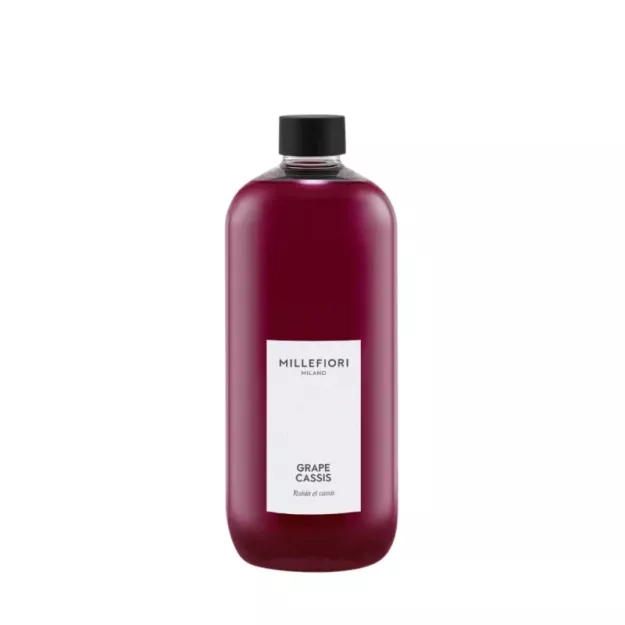Millefiori Grape Cassis 500 ml – uzupełniacz do dyfuzora zapachowego