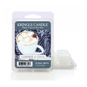 Cashmere & Cocoa - Kringle Candle - wosk zapachowy 64 gram
