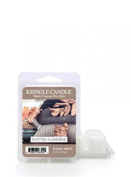 Knitted Cashmere - Kringle Candle - wosk zapachowy 64 gram