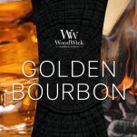 Golden Bourbon - Woodwick - średnia świeca zapachowa z drewnianym knotem - 3