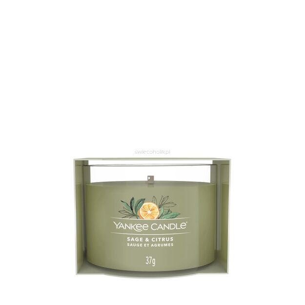 Sage & Citrus - Yankee Candle Signature - świeca mini